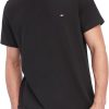 Visit the Tommy Hilfiger Store Tommy Hilfiger T-Shirt Mens Crew Neck Tee Classic Fit Short Sleeve Solid Shirt
