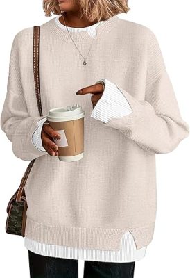 Disamer Womens Sweaters Fall Clothes Fashion 2026 Cowboy Chic Knit Cozy Sweater School Teacher Outfits Long Sleeve Pullover