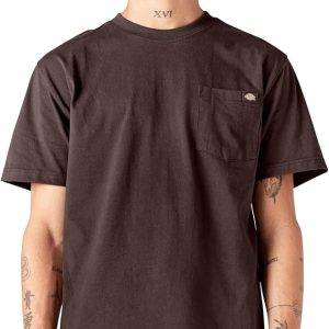 Dickies Men's Big & Tall Heavyweight Crew Neck Short Sleeve Tee Big-Tall
